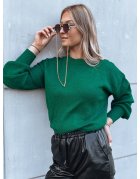 Dámsky oversize sveter Emerald zelený