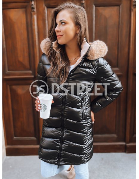 Dámsky zimný kabát Sophia Snuggle čierny