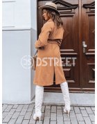 Dámsky jesenný kabát Nancy hnedý