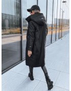 Čierna dámska zimná bunda Modern