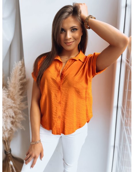 Dámska pomarančová košeľa Violetta