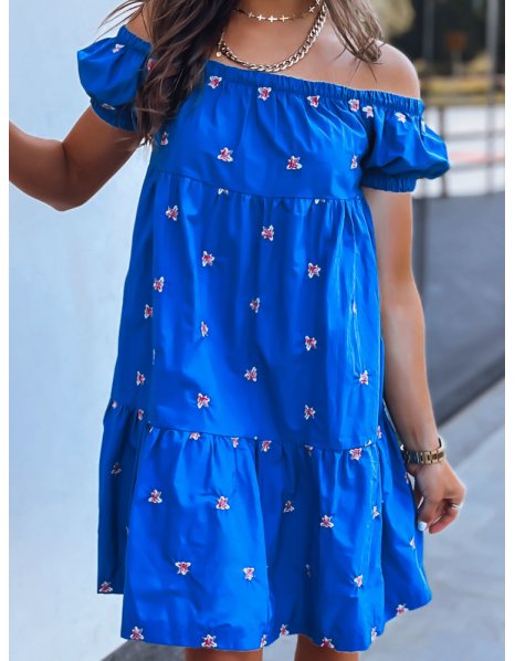 Modré šaty Nilda