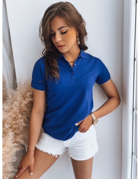 Dámska modráPolo košeľa Megan