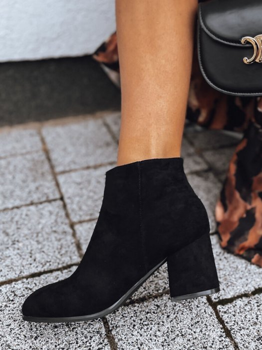 Čierne dámske topánky Lorne