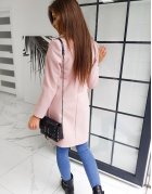 Dámsky ružový kabát Modello