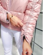 Ružová dámska prešívaná bunda Sephia