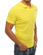 Žltá pánska polo košeľa