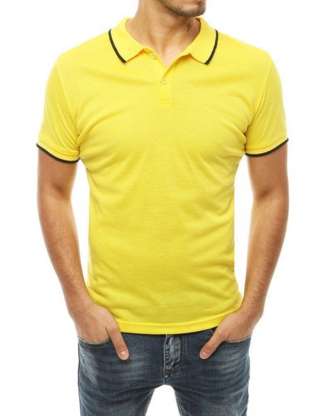 Žlté pánske Polo tričko