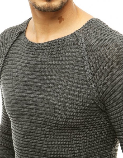 Antracitový pánsky sveter