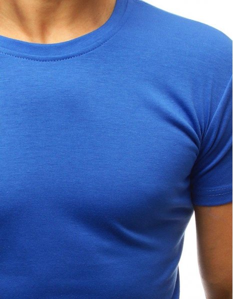 Pánske modré tričko s potlačou