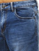 Pánske džínsové tmavo-modré kraťasy