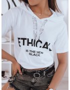 Biele dámske tričko Ethical
