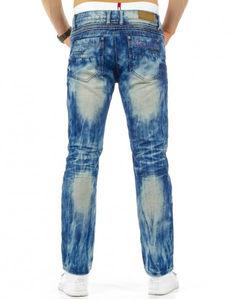 Pánske modré jensové nohavice