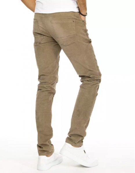 Svetlohnedé pánske džínsové nohavice