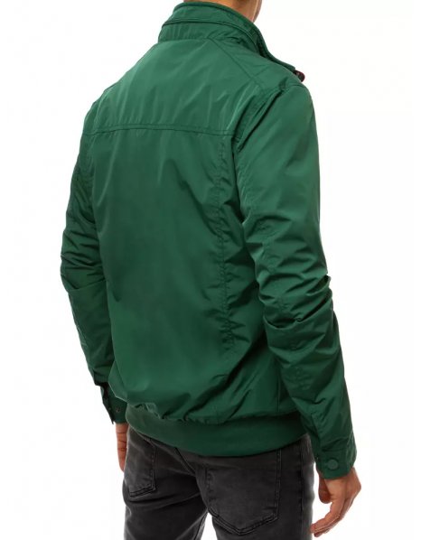 Zelená prechodná pánska bunda