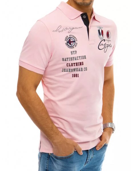 Ružová košeľa Polo
