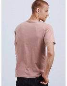 Ružové pánske tričko s potlačou