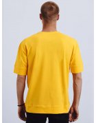 Žlté pánske tričko