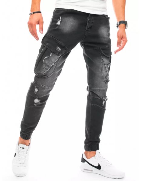 Čierne pánske džínsové vreckáče