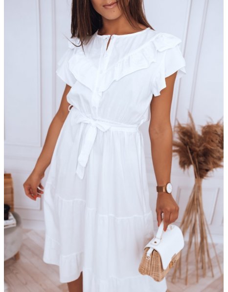 Biele boho šaty Valentina