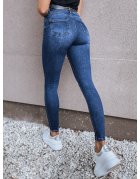 Modré dámske nohavice Lena