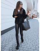 Čierny dámsky kabát Katherine