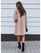Ružový dámsky kabát Valeria