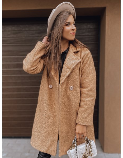 Hnedý dámsky kabát Valerie
