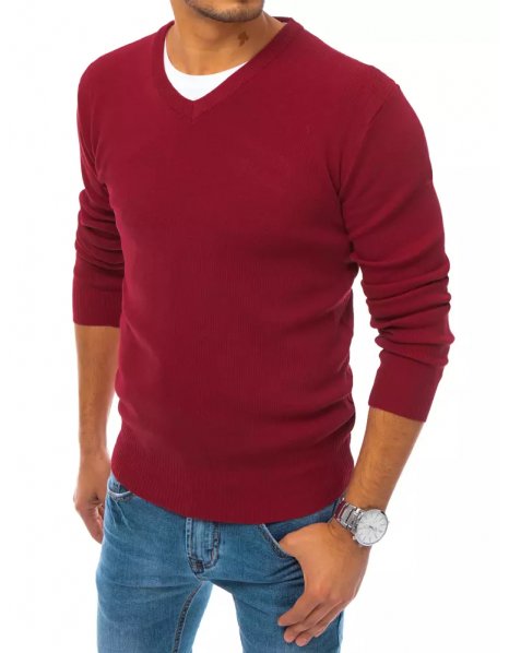 Bordový pánsky sveter