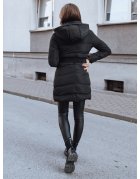Čierna dámska zimná prešívaná bunda Barosa
