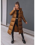 Hnedá dámska zimná bunda Nifor