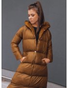 Hnedá dámska zimná bunda Nifor