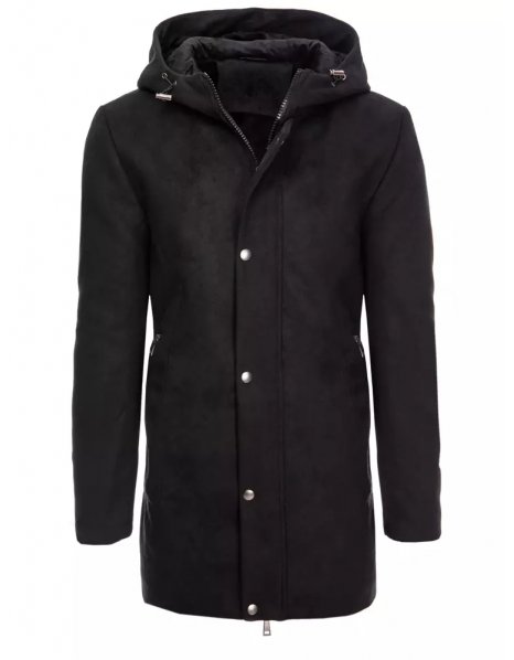 Čierny pánsky kabát