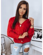 Červený dámsky sveter Rosie