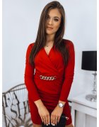 Červené šaty Mendes
