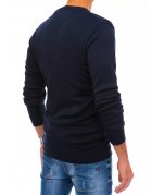 Tmavomodrý pánsky sveter