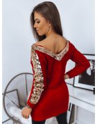 Červený dámsky sveter Layla