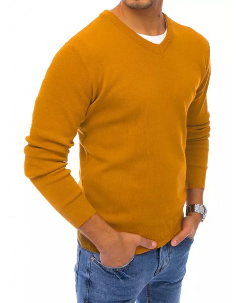 Žltý pánsky sveter