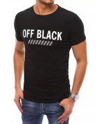 Čierne pánske tričko