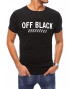 Čierne pánske tričko