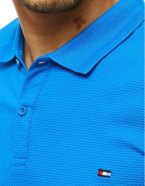 Modré pánska Polo košeľa