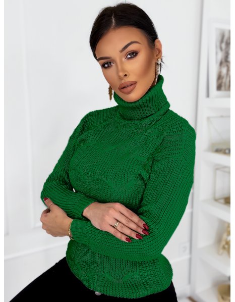Dámsky sveter Carinna zelený