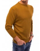 Horčicový pánsky sveter