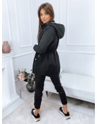Obojstranná dámska párka bunda Mila čierna