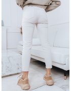Svetlobéžové dámske džínsové nohavice Mayo