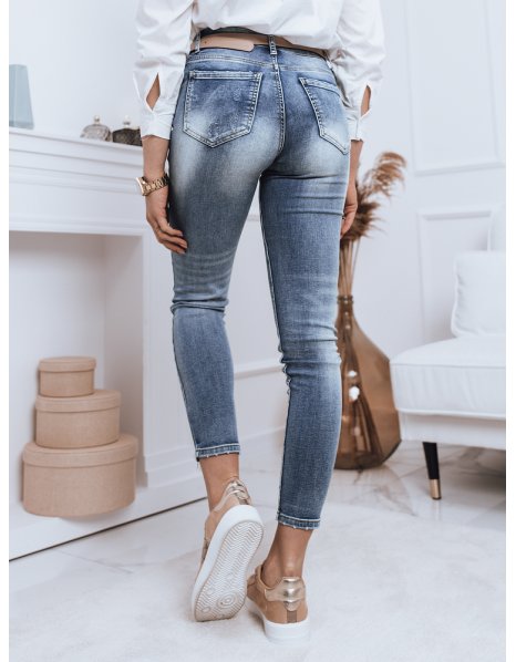 Modré dámske džínsové nohavice Marona