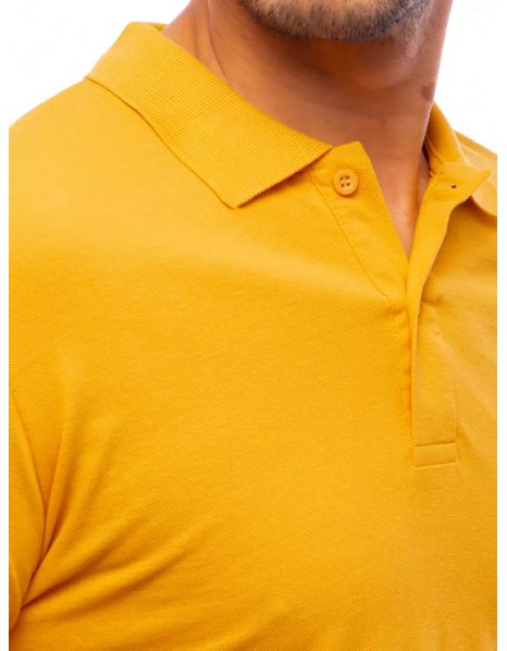Žltá pánska Polo košeľa