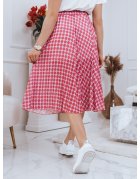 Ružová plisovaná sukňa Vilana