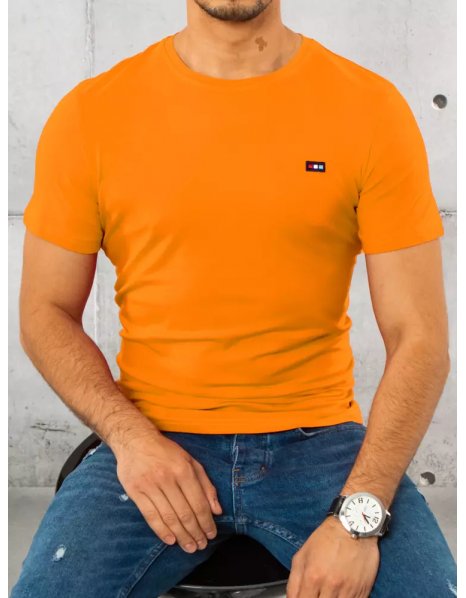 Pomarančové pánske tričko
