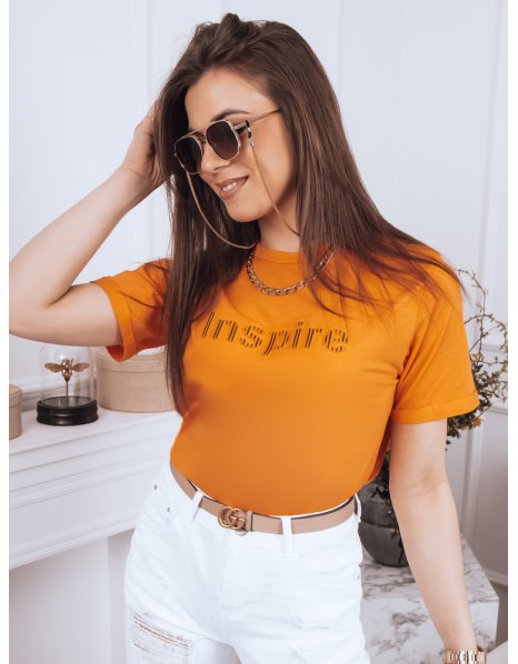 Pomarančové dámske tričko Inspire